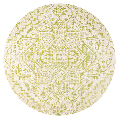 Tapis d'intérieur/extérieur JONATHAN Y Charleston Medallion