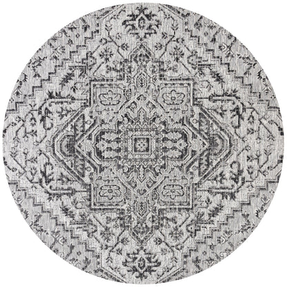 Tapis d'intérieur/extérieur JONATHAN Y Charleston Medallion