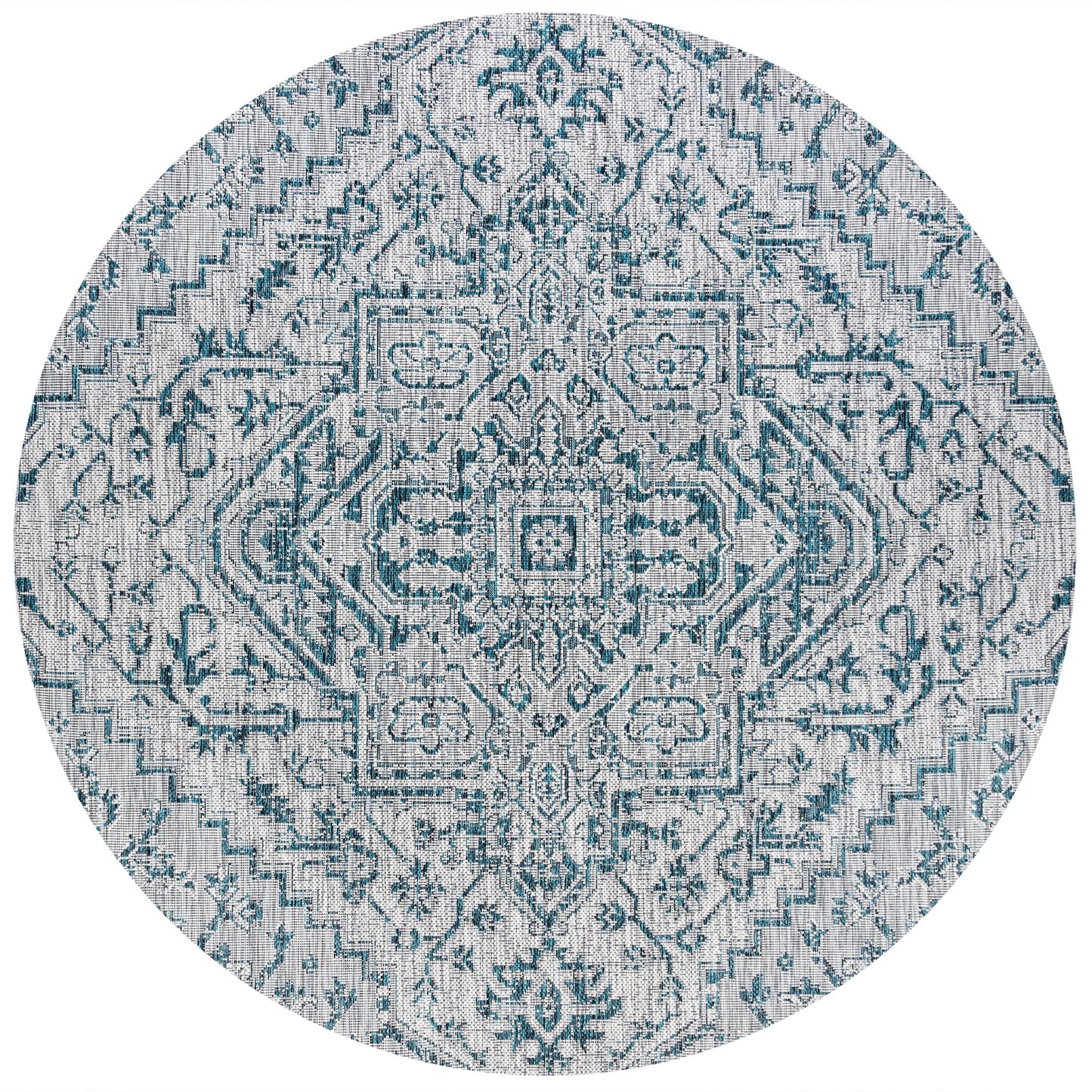 Tapis d'intérieur/extérieur JONATHAN Y Charleston Medallion