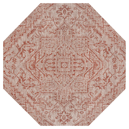 Tapis d'intérieur/extérieur JONATHAN Y Charleston Medallion