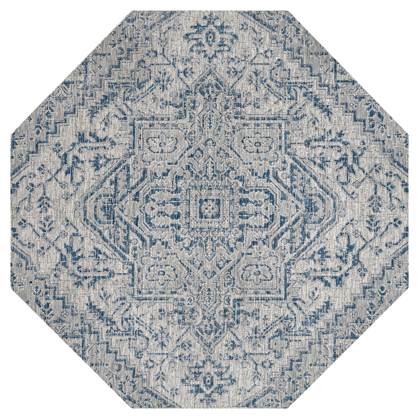 Tapis d'intérieur/extérieur JONATHAN Y Charleston Medallion