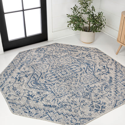 Tapis d'intérieur/extérieur JONATHAN Y Charleston Medallion
