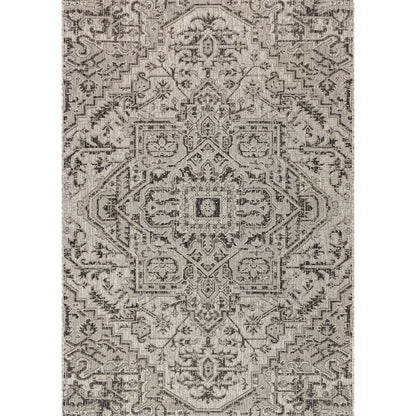 Tapis d'intérieur/extérieur JONATHAN Y Charleston Medallion