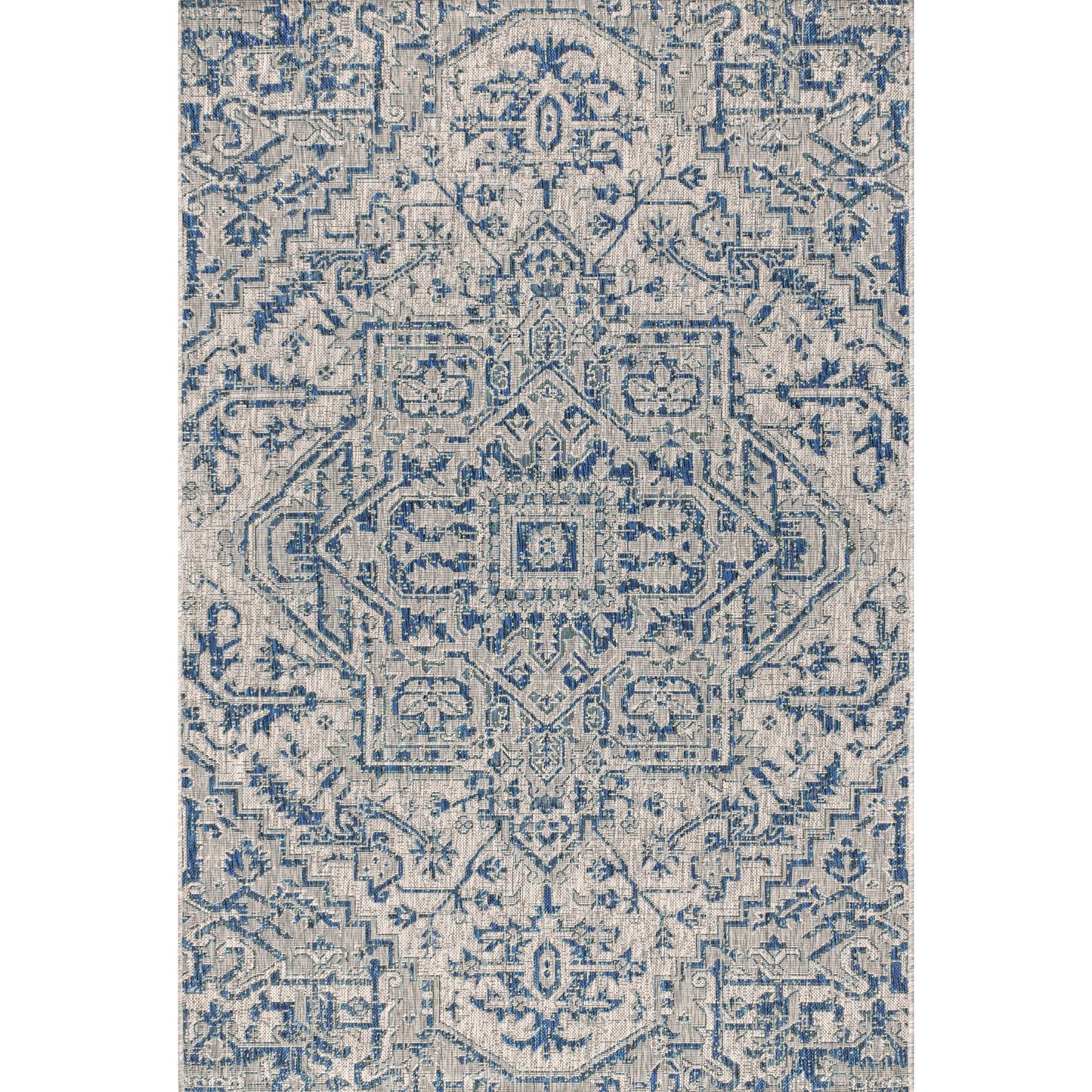 Tapis d'intérieur/extérieur JONATHAN Y Charleston Medallion