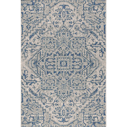 Tapis d'intérieur/extérieur JONATHAN Y Charleston Medallion