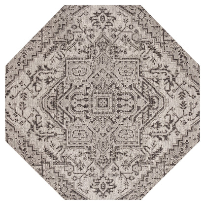 Tapis d'intérieur/extérieur JONATHAN Y Charleston Medallion