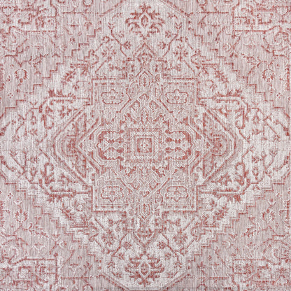 Tapis d'intérieur/extérieur JONATHAN Y Charleston Medallion