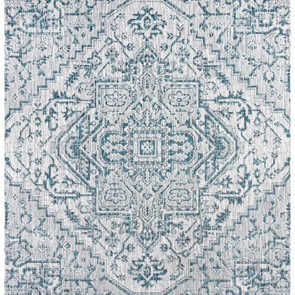Tapis d'intérieur/extérieur JONATHAN Y Charleston Medallion