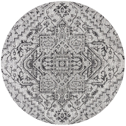 Tapis d'intérieur/extérieur JONATHAN Y Charleston Medallion