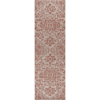 Tapis d'intérieur/extérieur JONATHAN Y Charleston Medallion