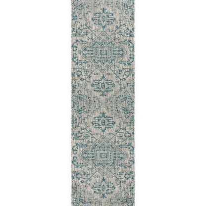 Tapis d'intérieur/extérieur JONATHAN Y Charleston Medallion