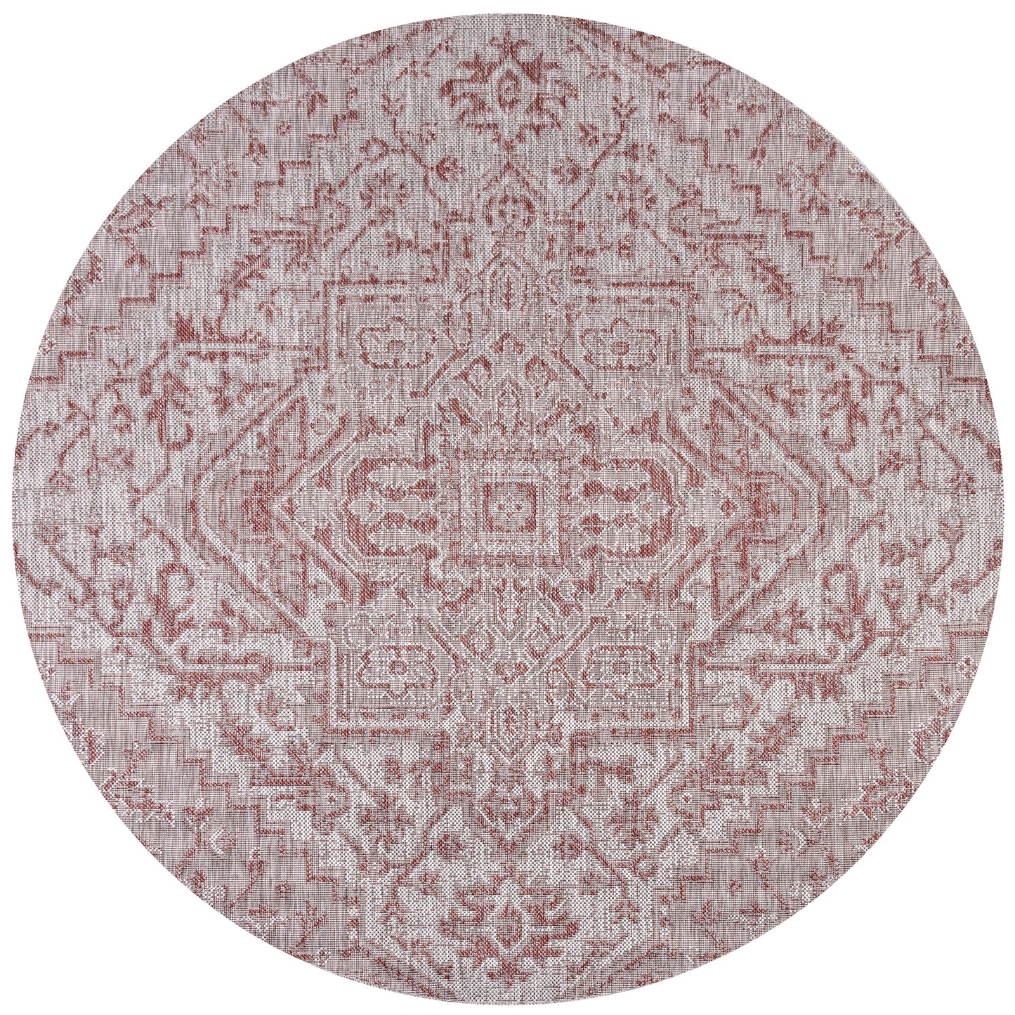 Tapis d'intérieur/extérieur JONATHAN Y Charleston Medallion