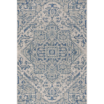 Tapis d'intérieur/extérieur JONATHAN Y Charleston Medallion