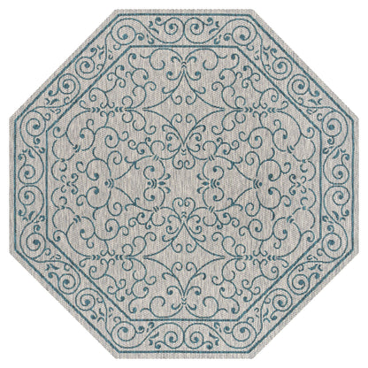 Tapis d'intérieur/extérieur à tissage texturé en filigrane JONATHAN Y