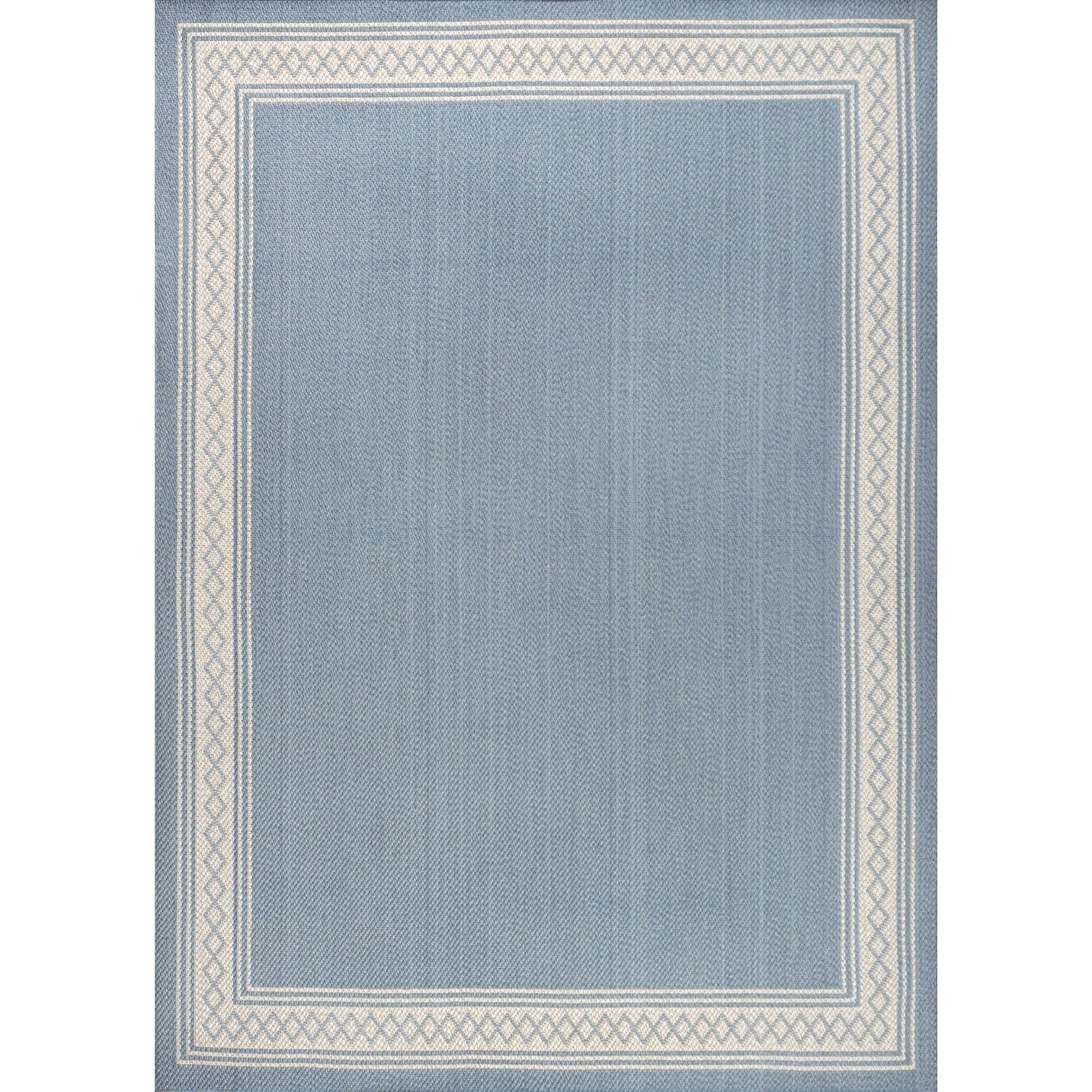 Tapis d'intérieur/extérieur classique à bordure en losanges JONATHAN Y Havana