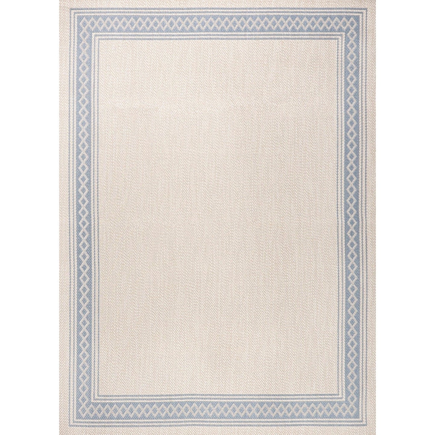 Tapis d'intérieur/extérieur classique à bordure en losanges JONATHAN Y Havana