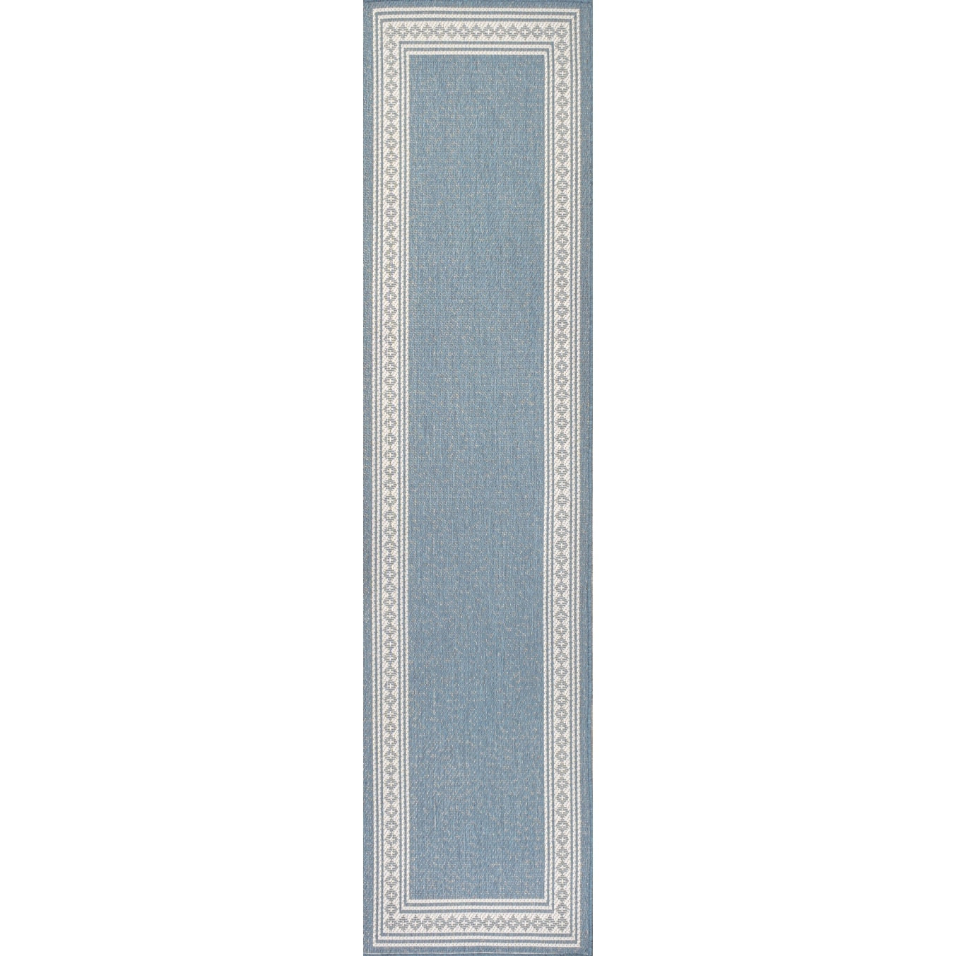 Tapis d'intérieur/extérieur classique à bordure en losanges JONATHAN Y Havana