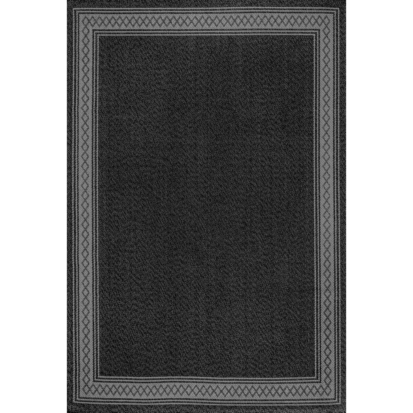 Tapis d'intérieur/extérieur classique à bordure en losanges JONATHAN Y Havana