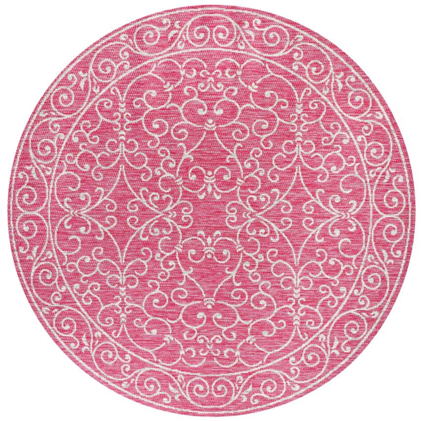 Tapis d'intérieur/extérieur à tissage texturé en filigrane JONATHAN Y