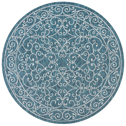 Tapis d'intérieur/extérieur à tissage texturé en filigrane JONATHAN Y