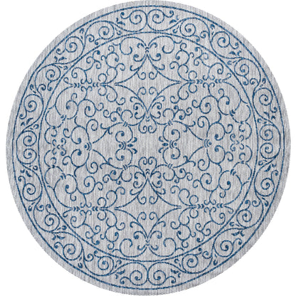 Tapis d'intérieur/extérieur à tissage texturé en filigrane JONATHAN Y