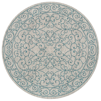 Tapis d'intérieur/extérieur à tissage texturé en filigrane JONATHAN Y