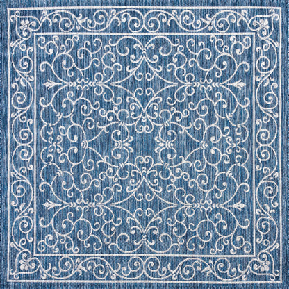 Tapis d'intérieur/extérieur à tissage texturé en filigrane JONATHAN Y