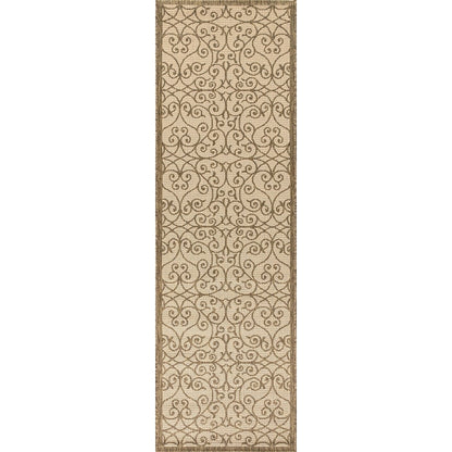 Tapis d'intérieur/extérieur texturé JONATHAN Y Ourika