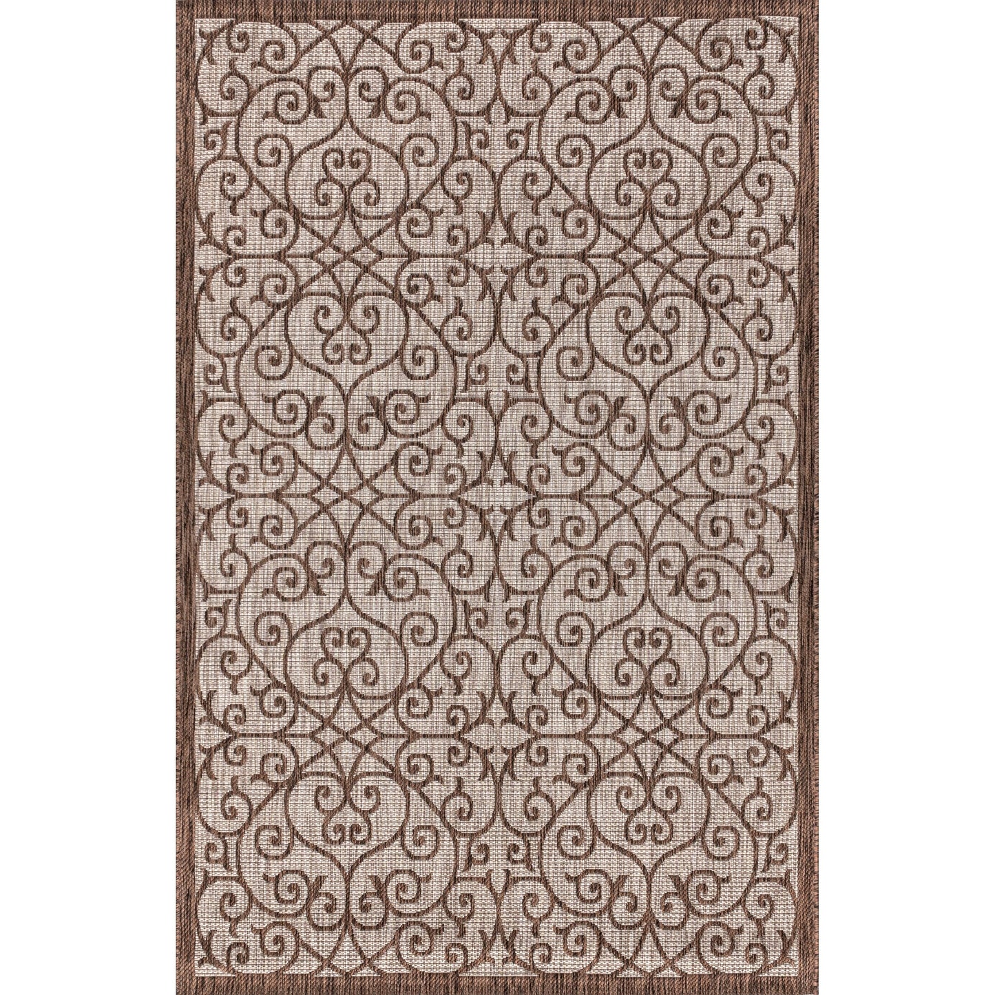 Tapis d'intérieur/extérieur texturé JONATHAN Y Ourika