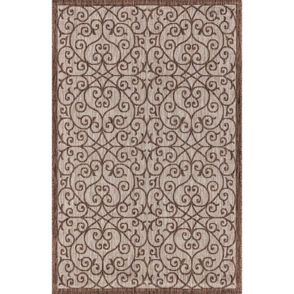 Tapis d'intérieur/extérieur texturé JONATHAN Y Ourika