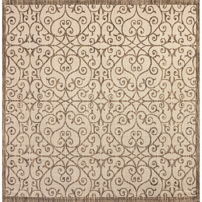 Tapis d'intérieur/extérieur texturé JONATHAN Y Ourika