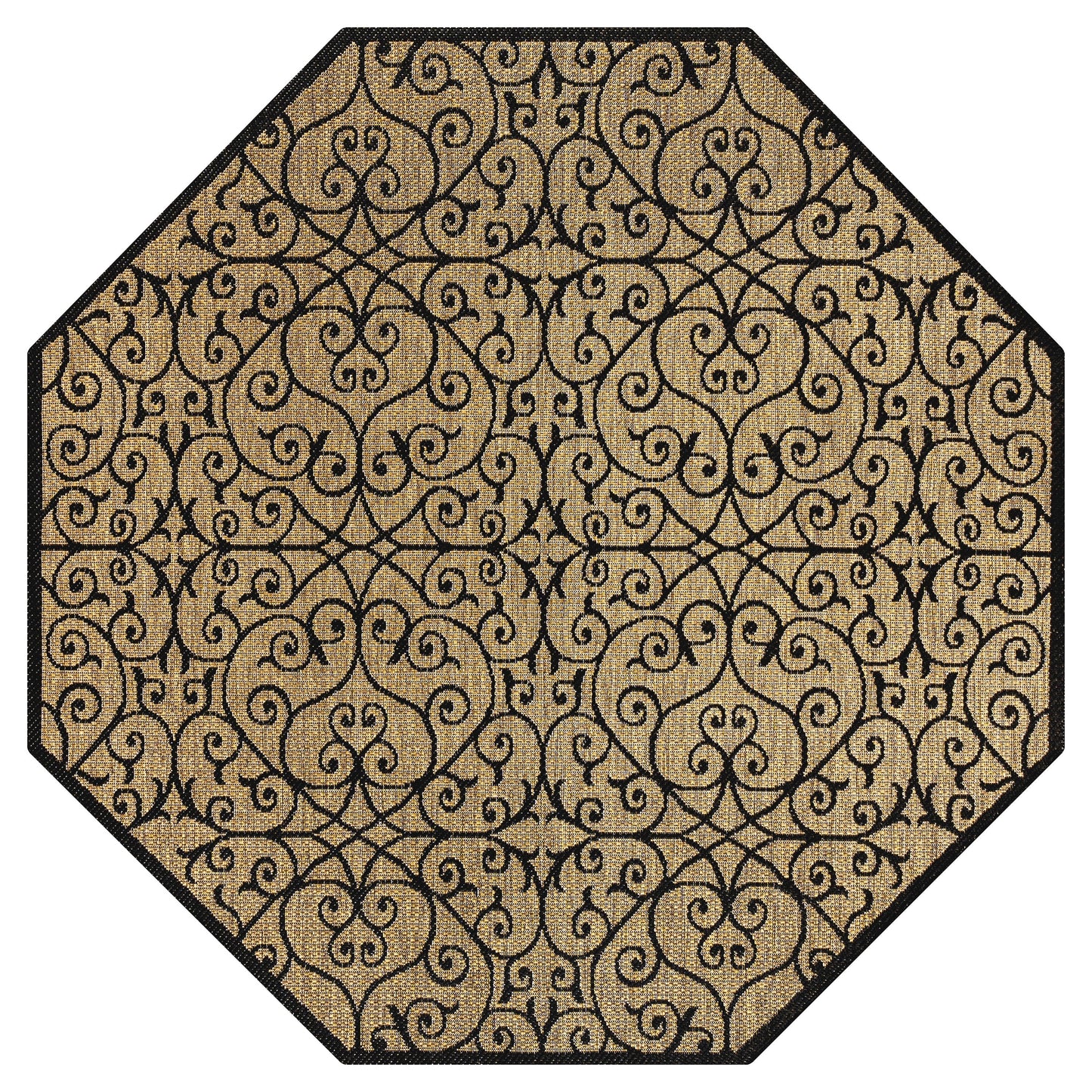 Tapis d'intérieur/extérieur texturé JONATHAN Y Ourika