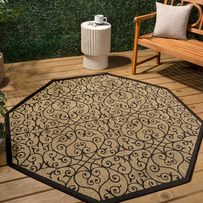 Tapis d'intérieur/extérieur texturé JONATHAN Y Ourika
