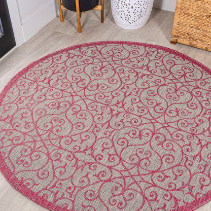 Tapis d'intérieur/extérieur texturé JONATHAN Y Ourika