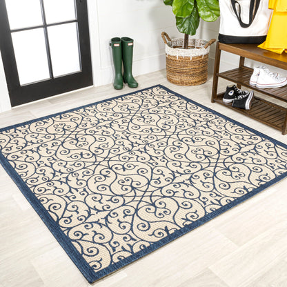 Tapis d'intérieur/extérieur texturé JONATHAN Y Ourika