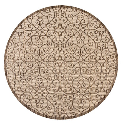 Tapis d'intérieur/extérieur texturé JONATHAN Y Ourika
