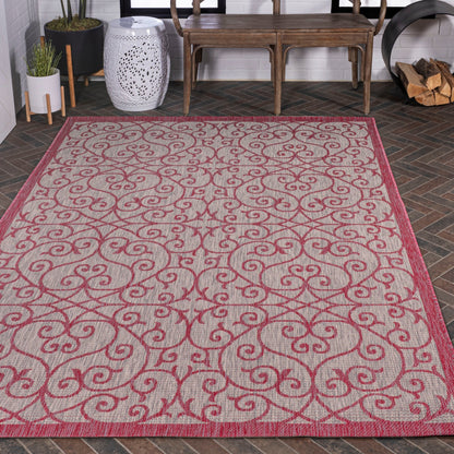 Tapis d'intérieur/extérieur texturé JONATHAN Y Ourika