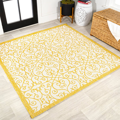 Tapis d'intérieur/extérieur texturé JONATHAN Y Ourika