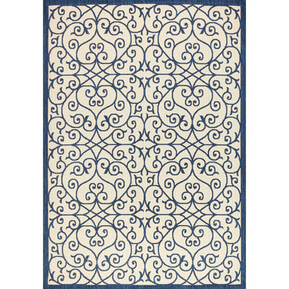 Tapis d'intérieur/extérieur texturé JONATHAN Y Ourika
