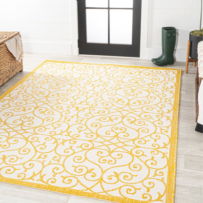 Tapis d'intérieur/extérieur texturé JONATHAN Y Ourika