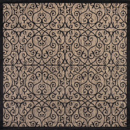 Tapis d'intérieur/extérieur texturé JONATHAN Y Ourika