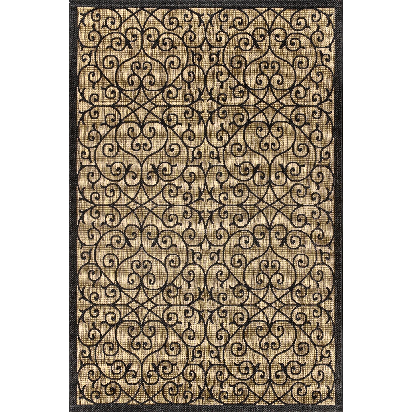 Tapis d'intérieur/extérieur texturé JONATHAN Y Ourika