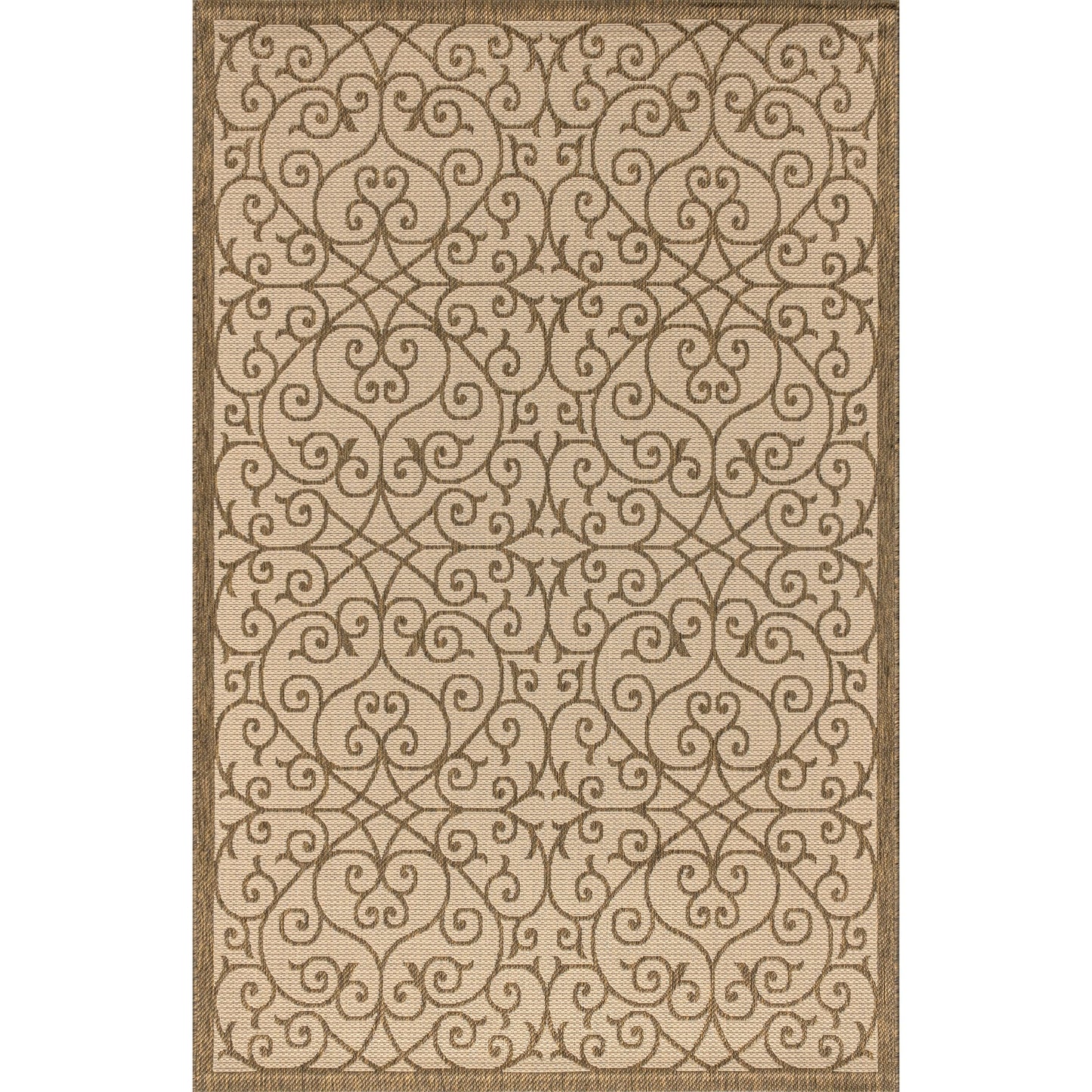 Tapis d'intérieur/extérieur texturé JONATHAN Y Ourika