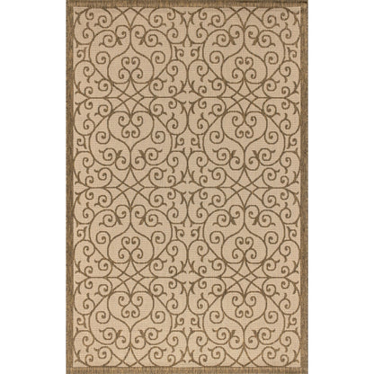 Tapis d'intérieur/extérieur texturé JONATHAN Y Ourika