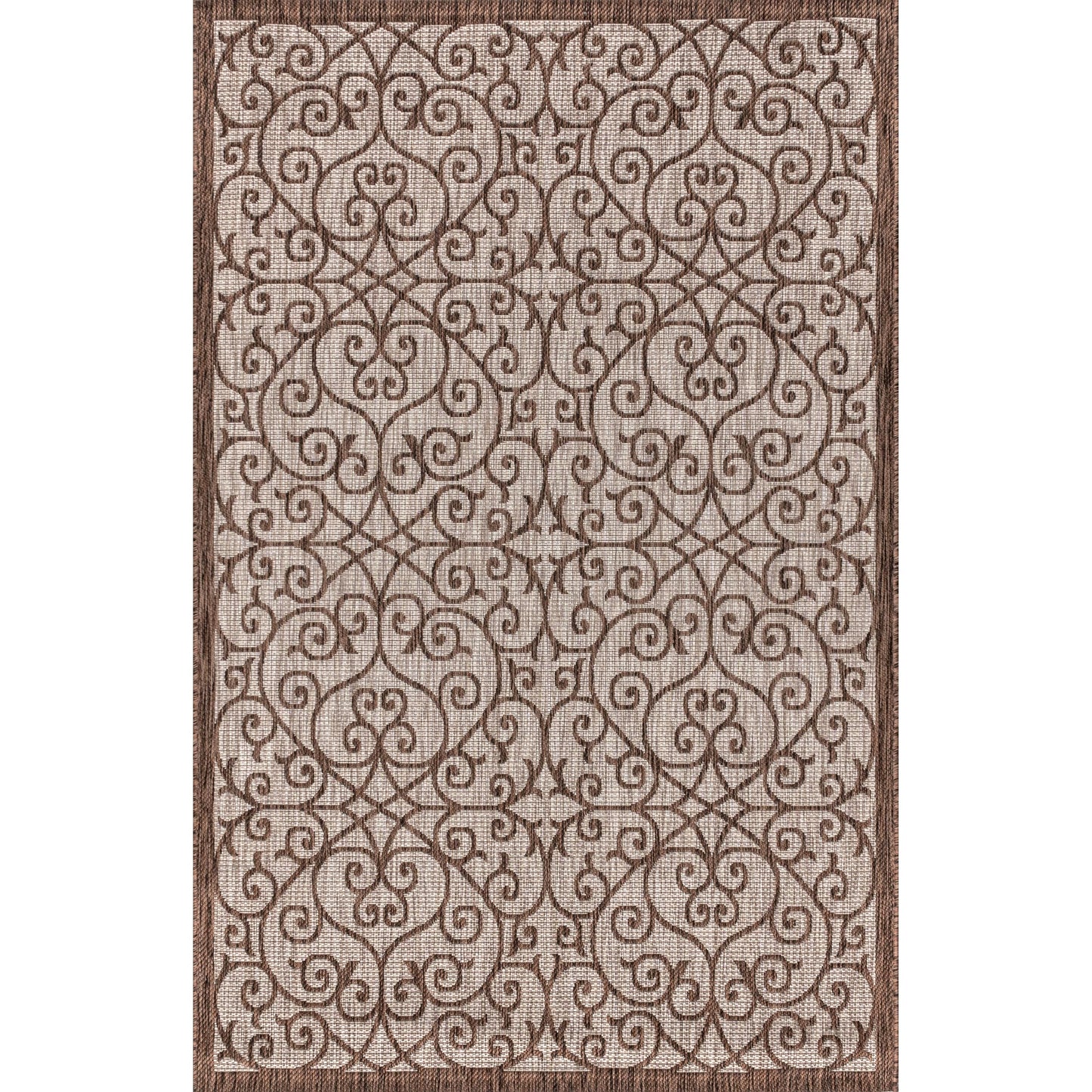 Tapis d'intérieur/extérieur texturé JONATHAN Y Ourika