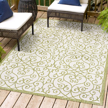 Tapis d'intérieur/extérieur texturé JONATHAN Y Ourika