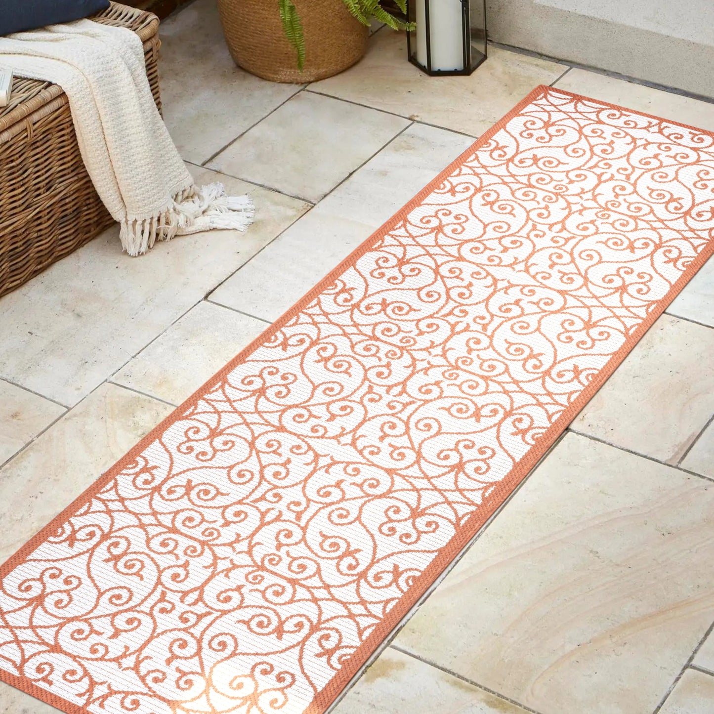 Tapis d'intérieur/extérieur texturé JONATHAN Y Ourika