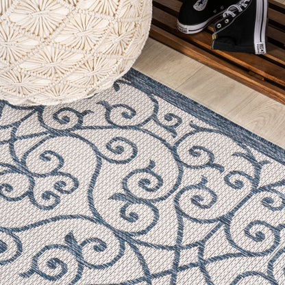 Tapis d'intérieur/extérieur texturé JONATHAN Y Ourika