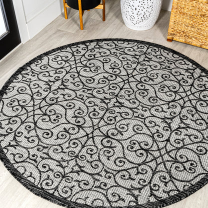 Tapis d'intérieur/extérieur texturé JONATHAN Y Ourika