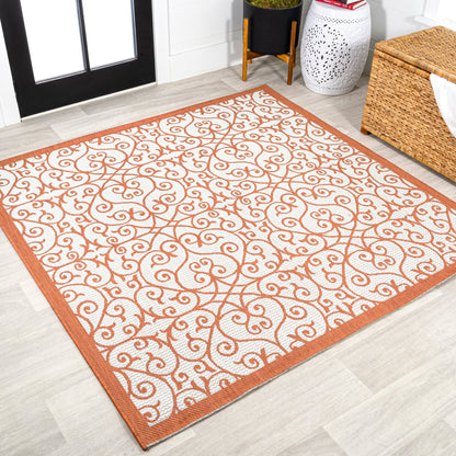 Tapis d'intérieur/extérieur texturé JONATHAN Y Ourika